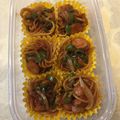 りょうとのん's cooksnap of when they made お弁当に！彩りGood☆冷凍ナポリタン.