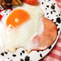 ひまりんりん☆'s cooksnap of when they made 朝食に☆ハムエッグ.