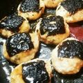 sweetbox25's cooksnap of when they made 甘酢がおいしい♪簡単・鶏つくねの磯辺焼き.