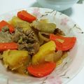 sakipuuu's cooksnap of when they made 簡単‼︎めんつゆで肉じゃが‼︎.