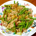 B子chan's cooksnap of when they made ずぼら料理　いんげんと春雨の炒め煮.