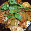 クックまるかーと's cooksnap of when they made きゅうりと豚肉のトマトぶっかけそーめん.