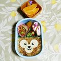 樹莉まま's cooksnap of when they made 【キャラ弁】ダッフィーのお好み焼き弁当.