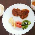 ちきakki's cooksnap of when they made ☆栄養満点♪ふわふわ納豆ひじきおやき☆.