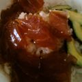 クックHB0OYQ☆'s cooksnap of when they made 時短簡単☆卵黄入漬けダレdeマグロ漬け丼.