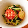 ちおりりりり's cooksnap of when they made トマトときゅうりの❀ツナマヨナムル.