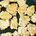 ちっぷ☆♪'s cooksnap of when they made もやしとミンチの握り焼.
