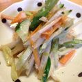 ともんべさん's cooksnap of when they made 簡単ごまドレごぼうサラダ.