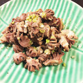 まゆぽん１２９'s cooksnap of when they made 下処理要らず★簡単★砂肝のネギ塩炒め.