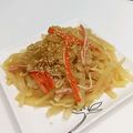 Ruri03's cooksnap of when they made お弁当にも♪大根とカニカマのバタポン炒め.