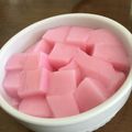 おちょみん's cooksnap of when they made 簡単冷たいデザート いちごミルク寒天.