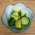 keroaya's cooksnap of when they made 超簡単！ばらかもん 甘味噌きゅうり☆.