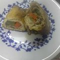 海芽絵留's cooksnap of when they made 豚と油揚げのくるくる巻き.