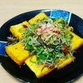 赤きんぎょ16's cooksnap of when they made 簡単☆厚揚げ豆腐の葱じゃこのっけ.