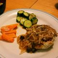 ribeka's cooksnap of when they made 鶏ハンバーグ♡きのこみぞれソース.