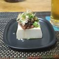 ダイナマイト漆黒's cooksnap of when they made 豆腐の薬味乗せ〜.