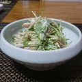 ダイナマイト漆黒's cooksnap of when they made みょうがと水菜のマヨネーズサラダ.
