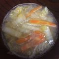 H♡S's cooksnap of when they made 白菜と豚バラ肉の味噌汁.