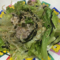 キャップとラム's cooksnap of when they made レタスともやしとささみの和え物.