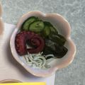 よっぴぃO3's cooksnap of when they made 簡単！タコときゅうりの酢の物.