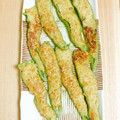 ☆☆☆'s cooksnap of when they made 簡単★万願寺とうがらしの肉詰め.