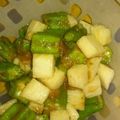 とんとん0524's cooksnap of when they made ＊オクラと長芋の梅肉和え＊.
