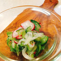 あけちゃんち。's cooksnap of when they made きゅうりと玉ねぎのイタリアン風マリネ.