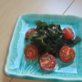 きらり流れ星's cooksnap of when they made さっぱり簡単！トマトとワカメの酢のもの.
