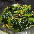 ぴろぴろ侍's cooksnap of when they made めんつゆで簡単♪ほうれん草のごま和え ①.