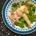 ふたごゆき's cooksnap of when they made ミョウガと南蛮のピリ辛炒め.