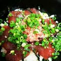 natsu_i's cooksnap of when they made 簡単でシンプル☆まぐろ丼.