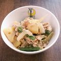 ス→ざん's cooksnap of when they made ジャガイモと玉ネギの味噌そぼろ煮.