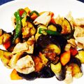 レイ's cooksnap of when they made ナスとピーマンと豚肉の生姜風炒め.