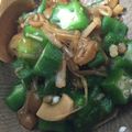 ゆうすけたろはは's cooksnap of when they made 和えるだけ！なめ茸オクラ.