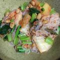 クックJW7PLG☆'s cooksnap of when they made ∮ニラと春雨の✰キムチ納豆✰彡和え∮.