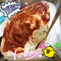 クック1QXAEH☆'s cooksnap of when they made ヨーグルトティラミス.