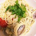 いちのすけた's cooksnap of when they made 料理酒で★プチトマトとあさりのボンゴレ.