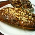 こなおん's cooksnap of when they made チョコとクルミとバナナのおいしいケーキ.