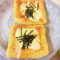 puti0612's cooksnap of when they made 〈おつまみ〉油揚げ明太子マヨチーズ焼.