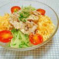 まあまま☆0403's cooksnap of when they made 豚しゃぶ冷やし中華.