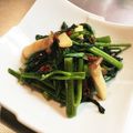 ♡空美♡'s cooksnap of when they made タイの味★空芯菜のオイスターソース炒め.