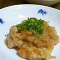 クックQKLLFB☆'s cooksnap of when they made 鶏もも肉のみぞれ煮.