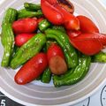 アピナス's cooksnap of when they made ししとうとハムのスタミナ炒め.
