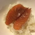 fraumako's cooksnap of when they made え？これだけ？超ウマ味付けサーモン.