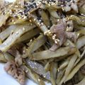 えいとさん's cooksnap of when they made ■ゴハンがススム！豚とゴボウのマヨきん■.