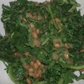 ぐぅ～☆'s cooksnap of when they made 生の春菊　からし納豆おろし和え.