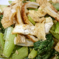 大森ヨーグルト's cooksnap of when they made 青菜＆竹輪＆油揚げの胡麻和え.