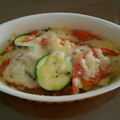 yuko0730's cooksnap of when they made ズッキーニとトマトのチーズ焼き♪.