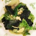 うらわぼーい's cooksnap of when they made レタス大量消費！激ウマ海苔レタス.