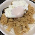 ALOHAnon's cooksnap of when they made 節約！おからそぼろ丼、温玉のせ.